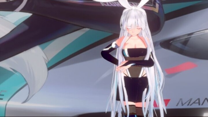 【Myopia test MMD】❤ Racing girl glory❤