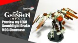 Preview my LEGO Aeonblight Drake MOC from Genshin Impact | Somchai Ud