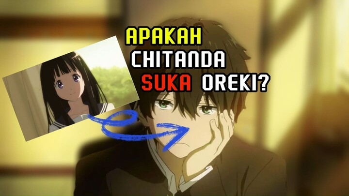 Apakah chitanda ada rasa dengan oreki? roasting karakter anime HYOUKA