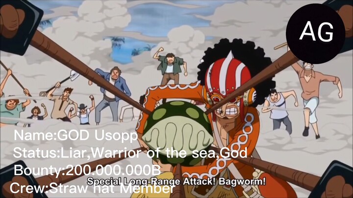 ✨God Usopp Glow Up✨