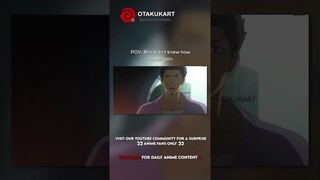 POV Bro didn’t knew how to bargain #anime #shorts #animeedits #animememes