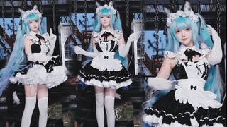 The cat-ear maid has arrived! Who is so excited?