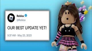 THIS NEW ROBLOX UPDATE IS AMAZING!