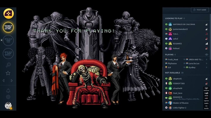 The King of Fighters '2002: Arcade Mode