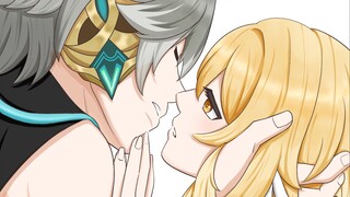[Genshin Impact]Air liur ciuman Haiying
