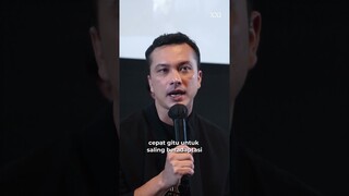 Nicholas Saputra senang kerja sama dengan Putri Marino dan Teddy Soeriaatmadja? #Shorts #filmtaol