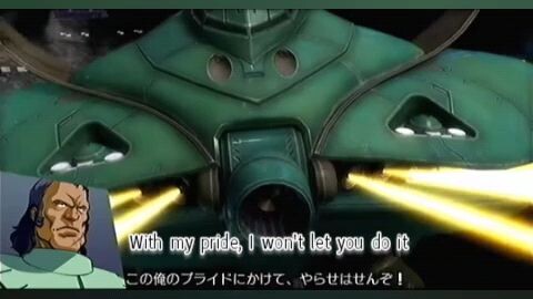 Zeta Gundam vs Big Zam Subbed