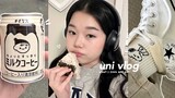 UNIVERSITY VLOG📓🍙: What I eat and cook in a day (simple Korean recipes)!