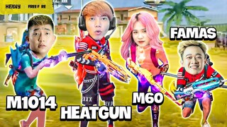 Thử Thách Sinh Tồn Giành Booyah Với Súng Ngẫu Nhiên | AS Mobile | HEAVY Free Fire