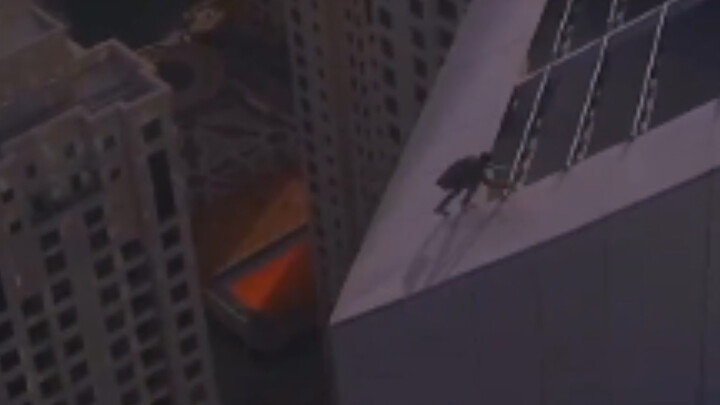 What flying person?