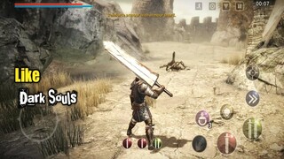 Top 10 Games Like Dark Souls For Android HD || High Graphics