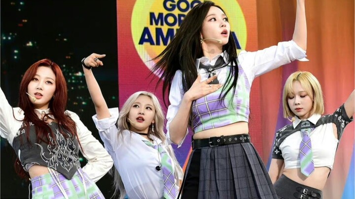 aespa’s new song “Girls” gets its full GMA stage debut in the U.S.!