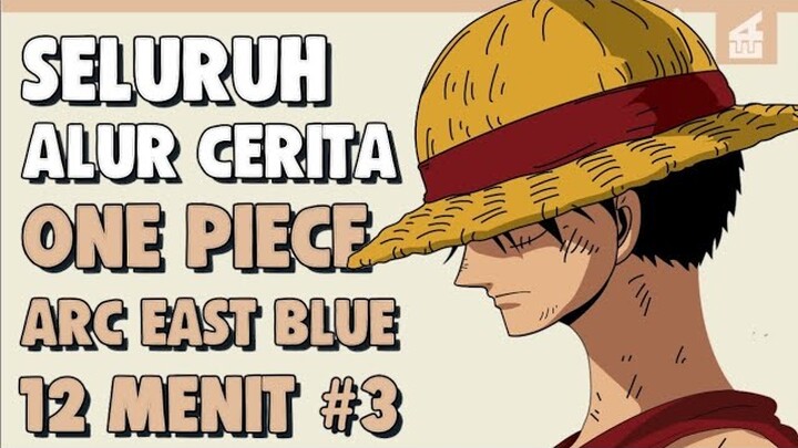 SELURUH ALUR CERITA ONE PIECE ARC EAST BLUE PART 3 HANYA 12 MENIT -- Masa Lalu Yang Kelam