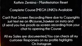 Kathrin Zenkina Course Manifestation Reset download