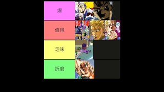 排名！最好的反派人设！吉良吉影！JOJO的奇妙冒险！不灭钻石！