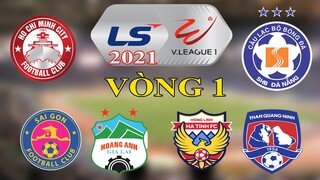 Kết quả vòng 1 bóng đá Việt Nam V-league 2021