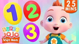 Bài hát những chữ số vui nhộn | Học chữ số cùng JoJo | Nhạc thiếu nhi vui nhộn | Super JoJo