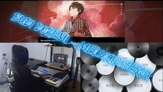 BUDI DOREMI - MELUKIS SENJA ( Versi Jepang ) | ft. Andi Adinata | #JPOPENT