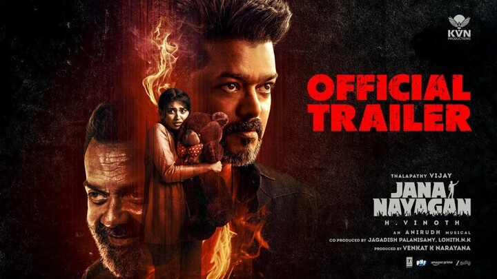 Jana Nayagan - Official Trailer - Thalapathy Vijay - Pooja Hegde - H Vinoth - An