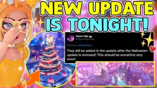 NEW UPDATE IS COMING TONIGHT! Winter Wave 2?! Confirmed by Devs! GET READY! 🏰 Royale High