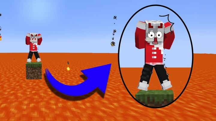 Sinh ra trong thế giới toàn là dung nham, không có bất cứ tài nguyên nào, làm sao để sinh tồn đây? #