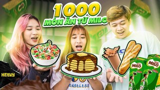 Chế Biến 1000 Món Cùng MILO Bữa Sáng Cân Bằng | HEAVY Food Tour