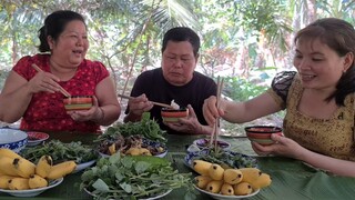 Hai Mẹ Con Cười Sặc Cơm với Câu Chuyện Món Ba Khía Muối Sình | TKQ & Family T909