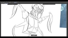 SpeedPaint _ Mech-Anim Asm _ Easy _ No comments _ Just Draw #speedpaint