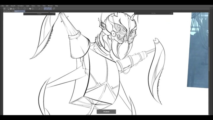 SpeedPaint _ Mech-Anim Asm _ Easy _ No comments _ Just Draw #speedpaint