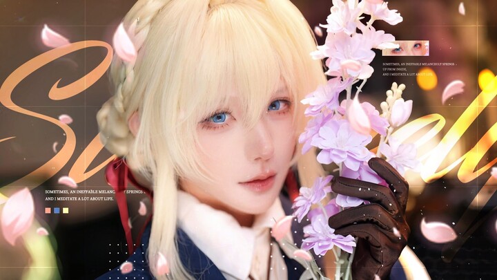 Eight years have passed—do you still dare to say “Violets will last forever”? “Sincerely”