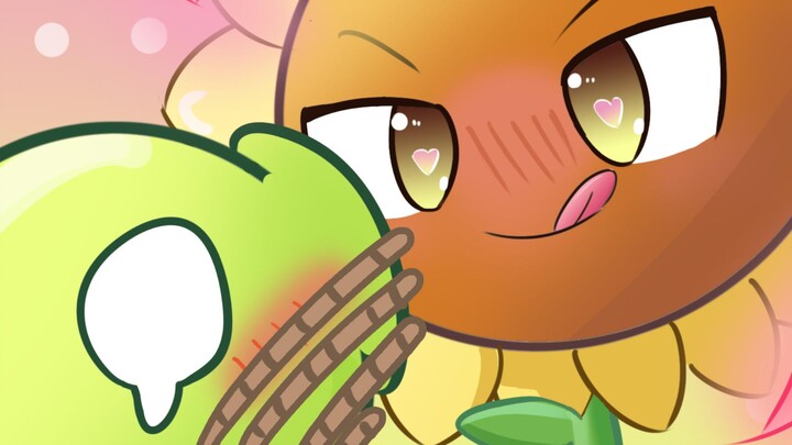 [Pea/Fan Comic] What? Pea attacked Sunflower at night and was caught?