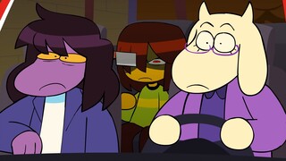 【رسوم متحركة لـ Deltarune】 نهاية الفصل الثاني، نسخة مضحكة (المؤلف: Emmanomia)