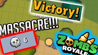 MASSACRE!!! | Zombsroyale