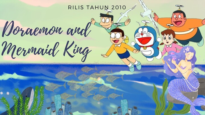 Doraemon and mermaid king