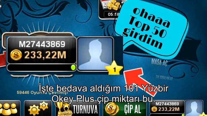 101 Yüzbir Okey Plus Hilesi 2026