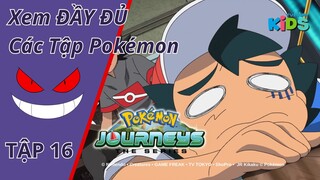 POKEMON JOURNEYS | Tập 16: Satoshi bị nguyền rủa !!! 👻 | tvBlue KIDS | Lồng Tiếng Việt