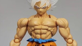 Perfect shape & exaggerated price? Dragon Ball third-party TK Super SHF Ultra Instinct muscle access