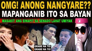 SENADO MASAKÍT ang sinapit NAMA-ÀLÀM TAMBA! LAHAT NAPA-LUHA sa sitwasyon PBBM DU30 SEN IMEE REACTION