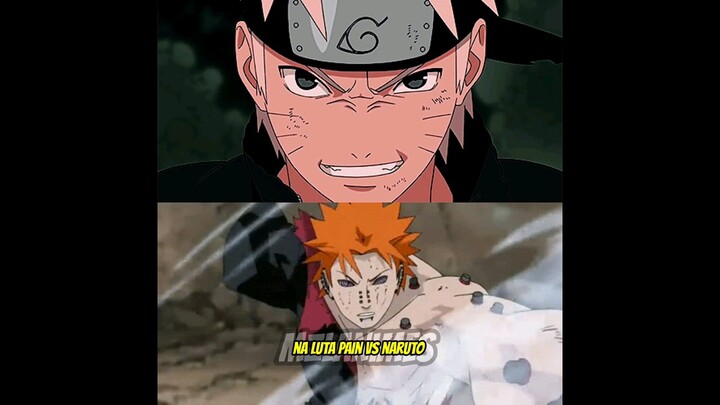 Aposto que você não percebeu esse erro na luta pain vs naruto... #anime #shorts #shortsvideo