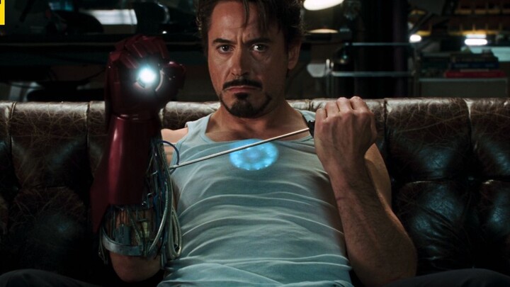 [4K] Iron Man - Saya pikir saya menggunakan obeng untuk memperbaiki baju besi MARK3, dan omong-omong, saya memilih sekelompok penjahat bersenjata
