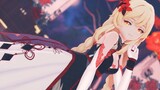 [Anime]MMD: Genshin Impact - Tarian Lumine, Kebahagiaan Besar