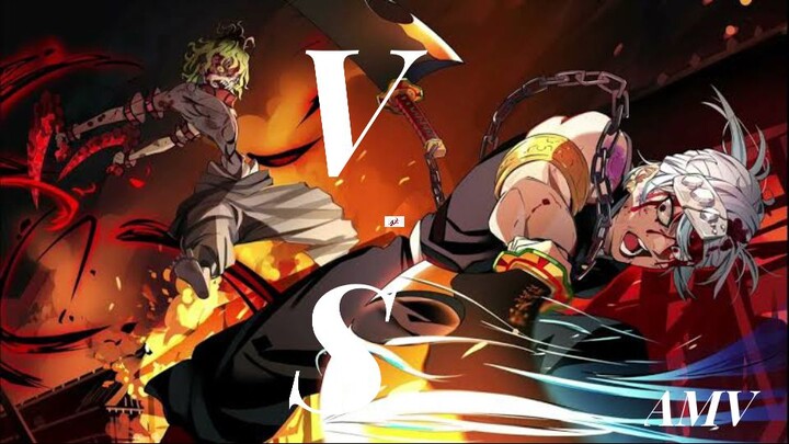 {AMV Fight}Tengen Ujui VS Gyutaro |Pertarungan tersengit sepanjang sejarah anime~Demon slayer