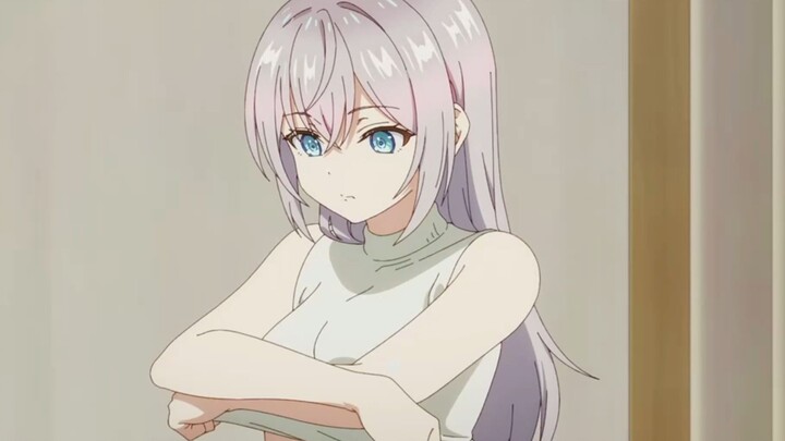 Ellie, teman sekelas di meja sebelah, menggunakan "Crimson King" untuk beralih ke gaya JoJo dari wak