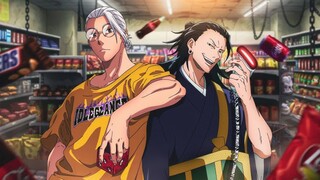 Anime sakamoto days MC ini sangat brutall dan pemberani musuh nya di bantai lurrr🔥🥶( Lycris x AMV)