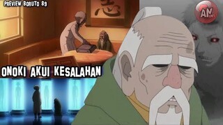 Onoki DITAHAN dan MENGAKUI KESALAHAN | Preview Boruto episode 89 (Update)