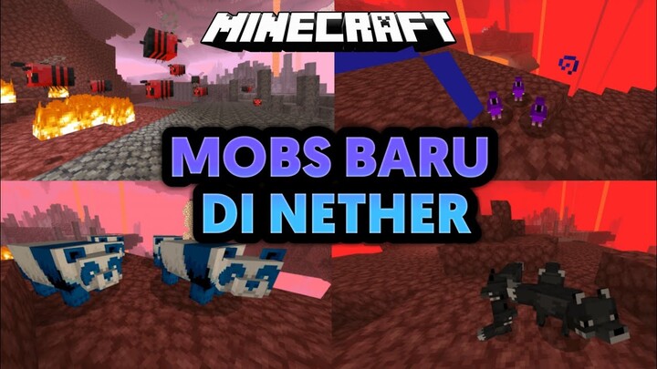 MOBS BARU DI NETHER - MINECRAFT INDONESIA