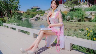 『旗袍高跟温柔乡  〗❀落花翩翩等谁归