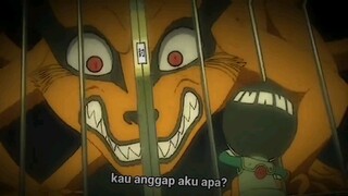 CUMA ROCK LEE YG BERANI NGASIH TULANG KE KYUBI 😅😅