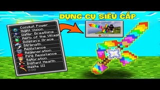 Minecraft, Nhưng bạn có thể kết hợp công cụ Siêu Cấp 100.000 Sát Thương ...