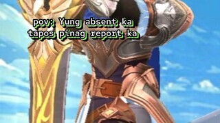 POV: Yung absent ka tapos pinag report ka